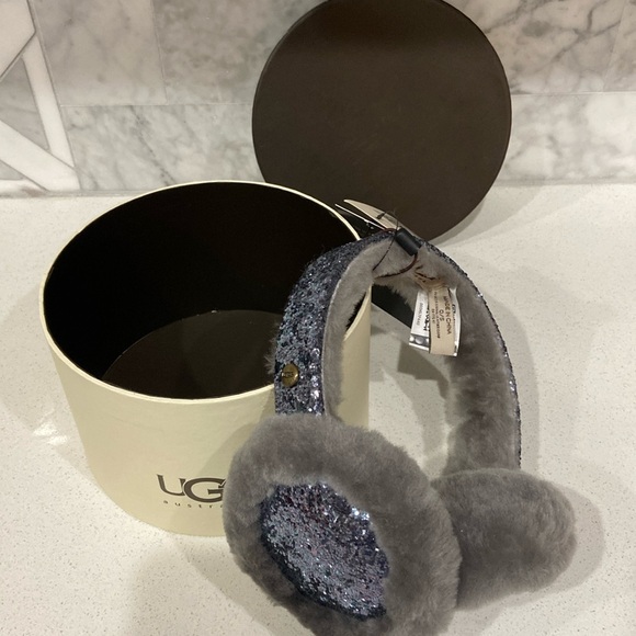 UGG Accessories - UGG Glitter Earmuff Sterling